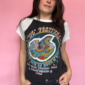 1982 US ROCK N ROLL FESTIVAL T-SHIRT